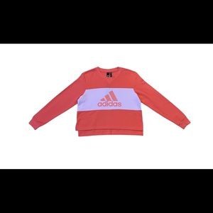Coral color Adidas Sweatshirt